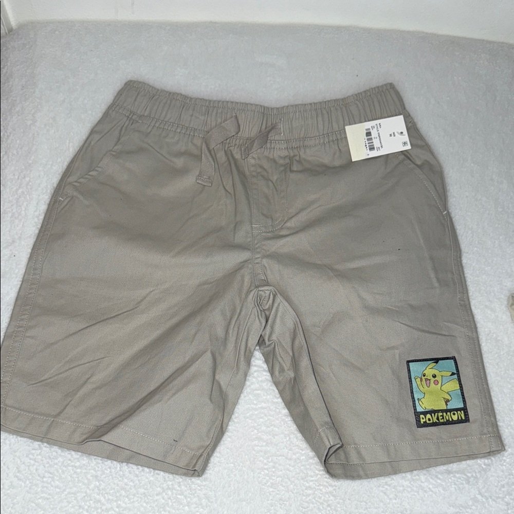 Pokemon Kids Gray Shorts
